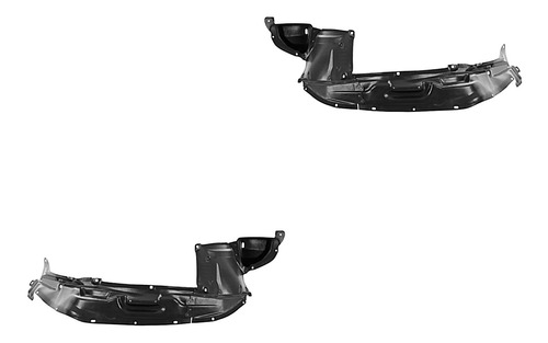 Kit Tolvas Salpicaderas Del Plastico Toyota Fj Cruiser 07/13