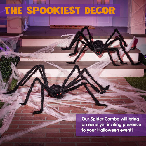 D Decoración Exterior Halloween Spider Party Spider Festival