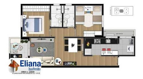 Apartamento Novo Com 65 M² Com 1 Ou 2 Vagas - B. Campestre - Ma5550
