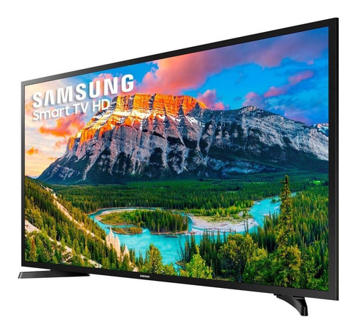 Imagem 3 de 5 de Smart Tv Samsung 32 Polegadas Hd Hdr Tizen Un32t4300agxzd