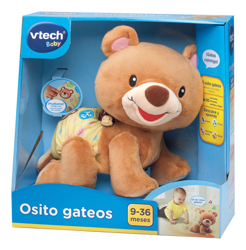 V Tech Osito Gateos, Se Mueve Y Gatea Con Tu Bebé