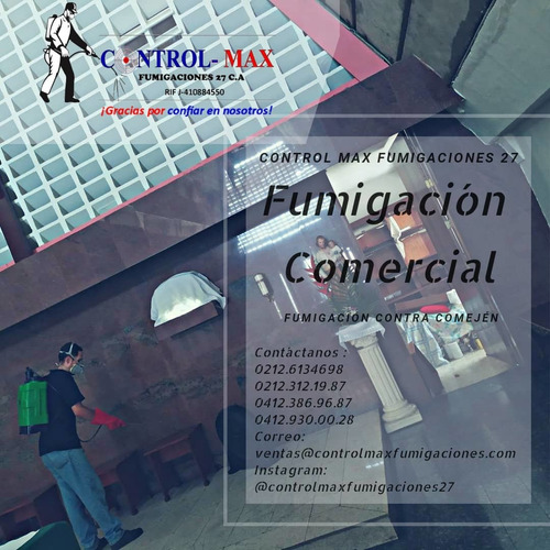 Imagen 10 de 10 de Servicio De Fumigacion Comercial Local Chiripas Cucarachas