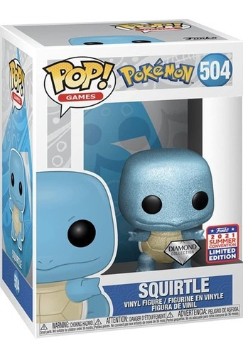 Squirtle Diamond Funko Pop