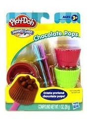 Imagen 1 de 2 de Play Doh Chocolate Pops. Herramientas De Postres