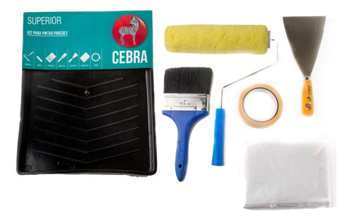 Cebra Kit Superior Para Pintar