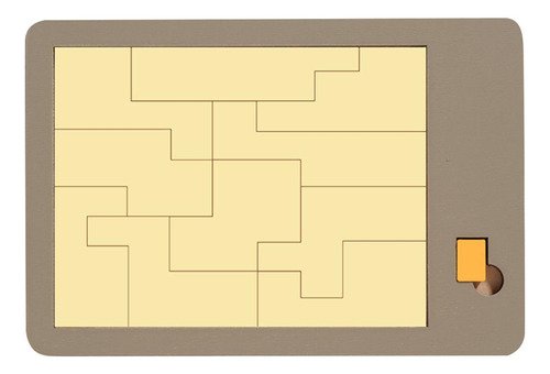 2 Bloques De Formas Geométricas, Tablero De Madera Estilo A