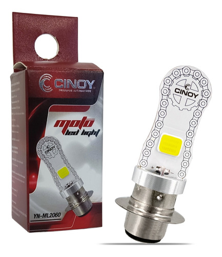 Lâmpada Led M5 Para Motos Honda Yamaha 6500k 1000lm 10w