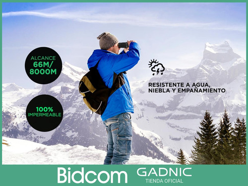 Monocular Gadnic 16x52 Compacto Definicion Alcance Lentes