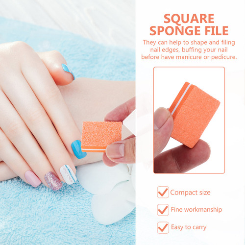 Lima De Esponja Para Pulir Uñas Mini 50