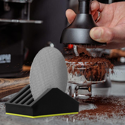 Acessórios Pretos Para Café Expresso, Suporte De 4 Grades
