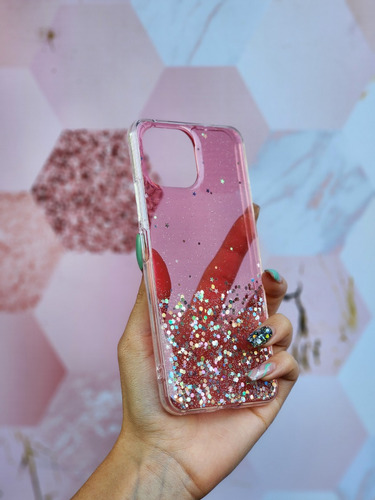 Funda Brillo Glitter Pop Holder Para Xiaomi Mi 11 Lite 5g