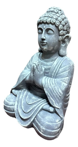 Buda Estatua Adorno Zen Para Jardín Exterior Grande 50cm