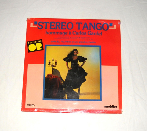 Manuel Pizarro Stereo Tango Hommage A Gardel Lp Vinilo