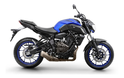 Imagem 4 de 4 de Mt07 Abs 2022 Yamaha 0km Azul