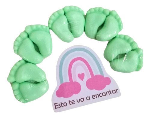 Jaboncito Piecitos Pack X 45 Pares, Souvenirs, Baby, Nacimie