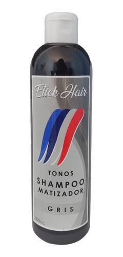 Shampoo Matizador Gris Etick Hair X 300ml Uso Profesional