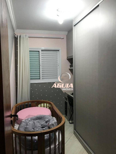 Imagem 9 de 24 de Cobertura Com 2 Dormitórios À Venda, 46 M² + 46m² Por R$ 380.000 - Vila Helena - Santo André/sp - Co0996