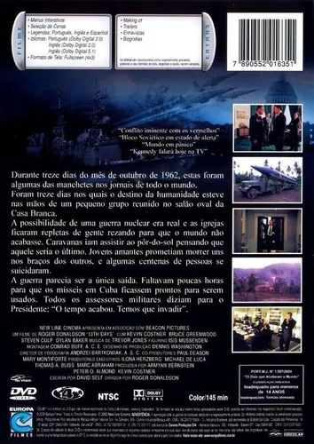 Película: Trece días que estremecieron al mundo, del director Roger Donaldson