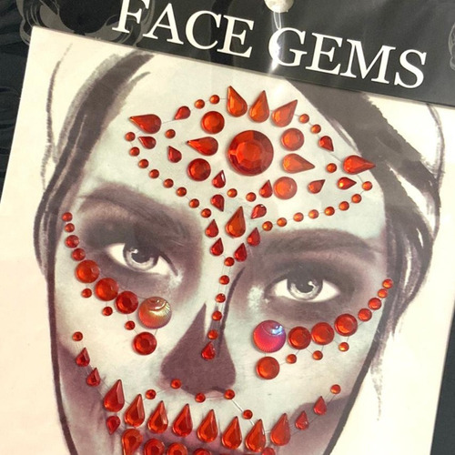 Face Sticker Para Maquillajes De Catrina Para Halloween | Cuotas sin interés