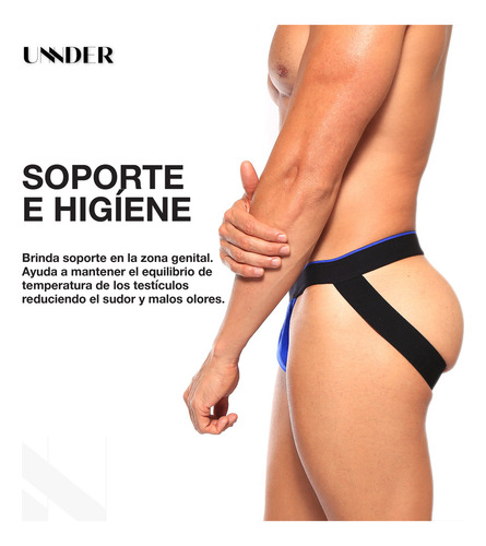 Jockstrap Suspensorio Modern Unnder Ropa Interior Hombre 1pz