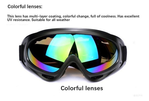 Gafas De Moto De Cross Gafas De Sol Uv Para Motocicleta