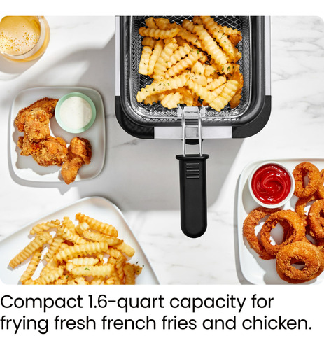 Deep Fryer Chefman Fry Guy 1.5l Capacity 1000w Stainless