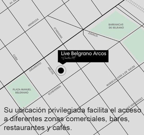 Live Belgrano Arcos Monoambiente