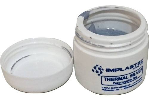 Imagem 4 de 7 de Pasta Térmica Implastec Thermal Silver 50g