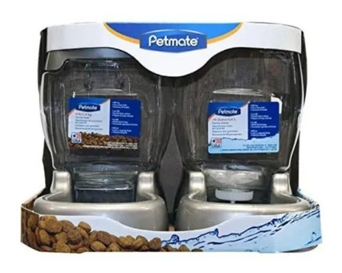 Despachador Dispensador Alimento/agua Para Mascota Petmate