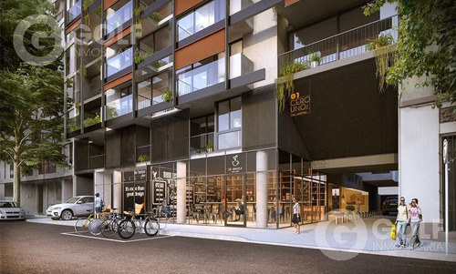 Vendo Apartamento De 1 Dormitorio Con Patio, En Construcción, Garajes Opcionales, Próximo Al Centro