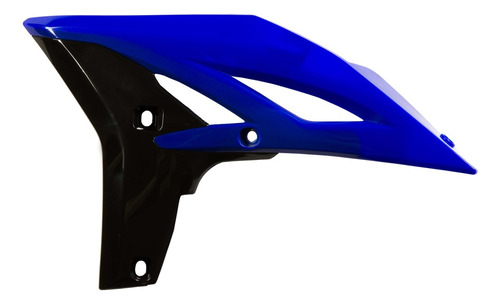 Set Aletas Radiador Azu/neg Yamaha Yz 250 F 2013 Cafe Race