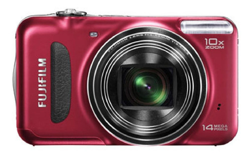 Fujifilm FinePix T200 compacta cor vermelho