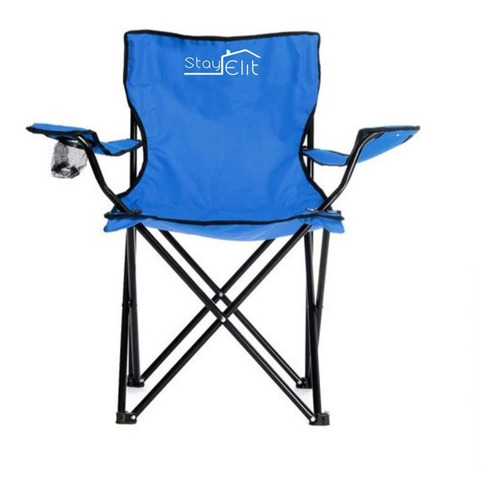 Imagen 1 de 5 de Silla Plegable Playa Camping Incluye Funda Y Portavaso