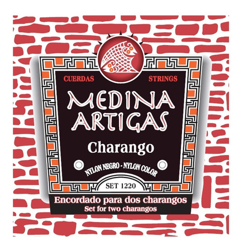 Cuerdas Charango Nylon Medina Artigas A1220