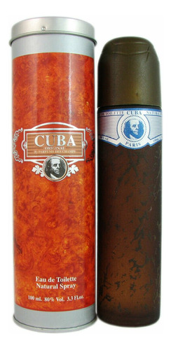 Perfume Cuba Blue Cuba  París Original 