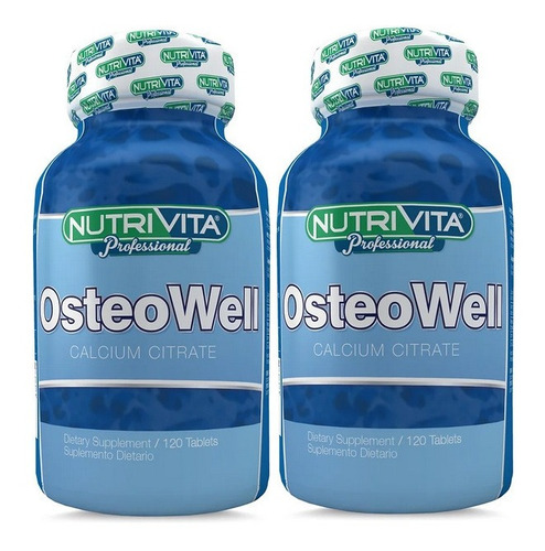 X2 Osteowell Nutrivita X120 Tab - Unidad a $1200