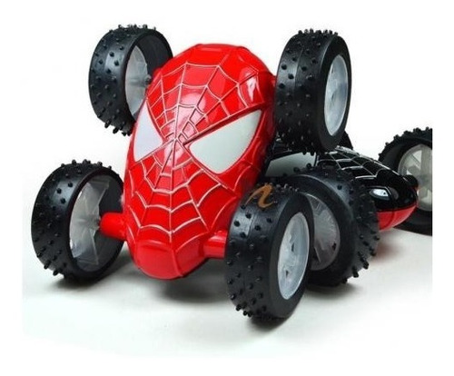 Hombre Araña Auto Friccion Obstaculos Se Da Vuelta Spiderman