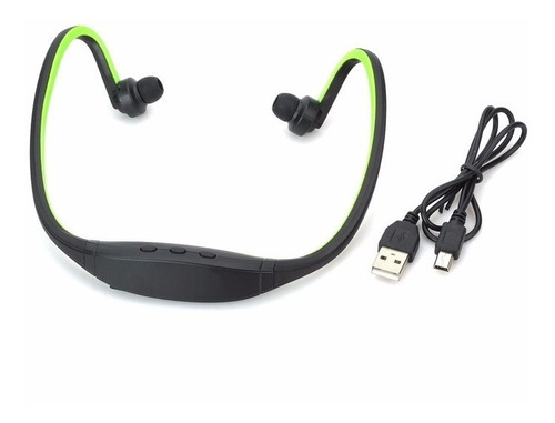 Pack 4 Audifonos Deportivos Neckband Mp3 Lector Sd Radio Fm