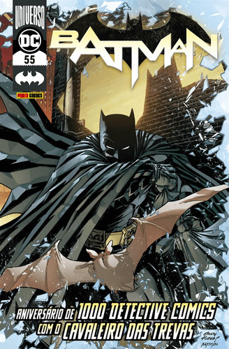 Batman 55, de Fraction, Matt. Editora Panini Brasil LTDA, capa mole em português, 2021