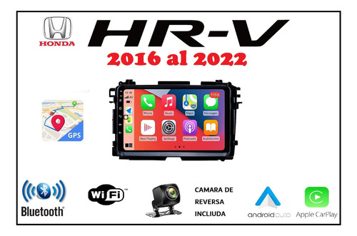 Estereos De Pantalla Honda Hrv 2016 - 2022 Carplay Android