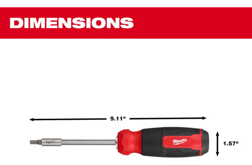 Destornillador Hexagonal 14 En 1 Milwaukee 48222908