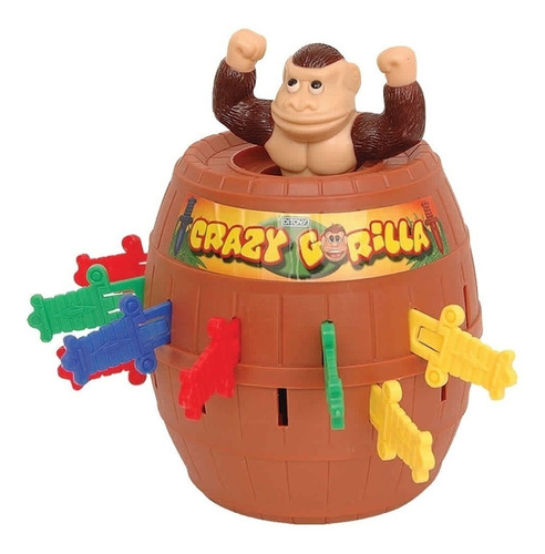 Juego De Mesa Crazy Gorilla Ditoys Habilidad Barril Original