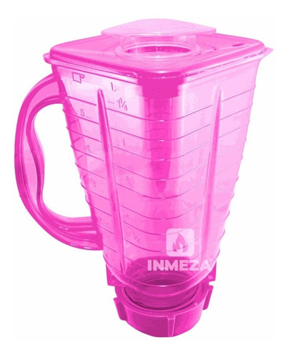 Vasos Mini Licuachela Besthelg 21223 Neon 750 Ml Caja 30 Pz Rosa