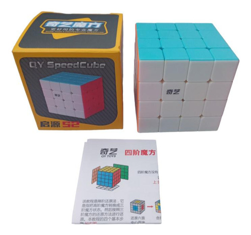 Cubo De Rubik 4x4 Stickerless Marca Qiyi Mo Fang Ge