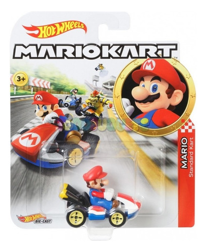 Hot Wheels Carro Mario Kart Exclusivo Mattel + Obsequio