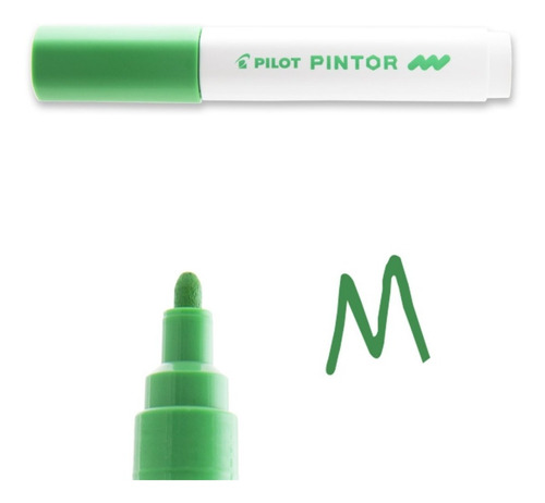 Imagen 2 de 10 de Pack X 3 Marcadores Artísticos Pilot Pintor Trazo 1,4 Mm