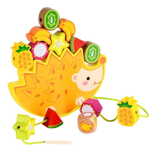 Juguete Infantil Agilidad Apilable Bloque Equilibrio Frutas 