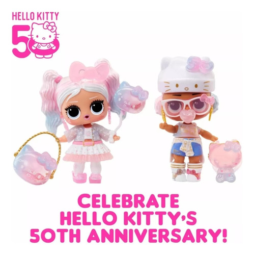 Lol Surprise Hello Kitty 50 Aniversario Set De 2 Muñecas 