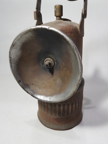 Imagen 3 de 8 de Antiguo Farol Metal Hecho En Usa Mag 59200