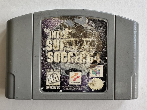 Super International Star Soccer 64 N64 Original 